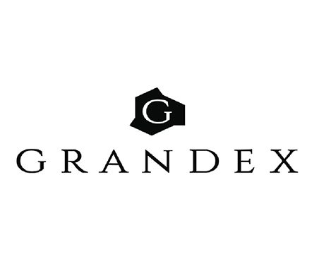 Логотип grandex - искусственный камень